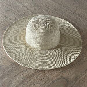 J. Crew textured summer straw hat - dusty dune